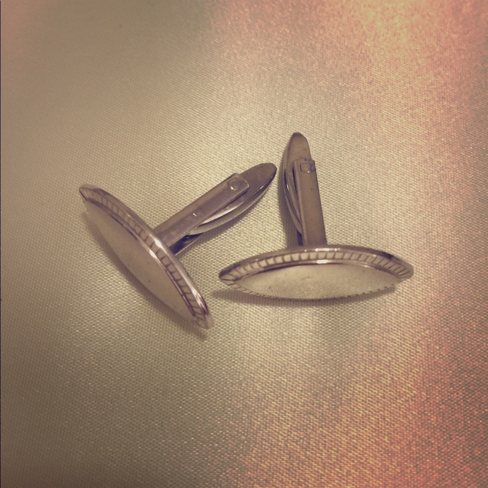Silver Cuff Links